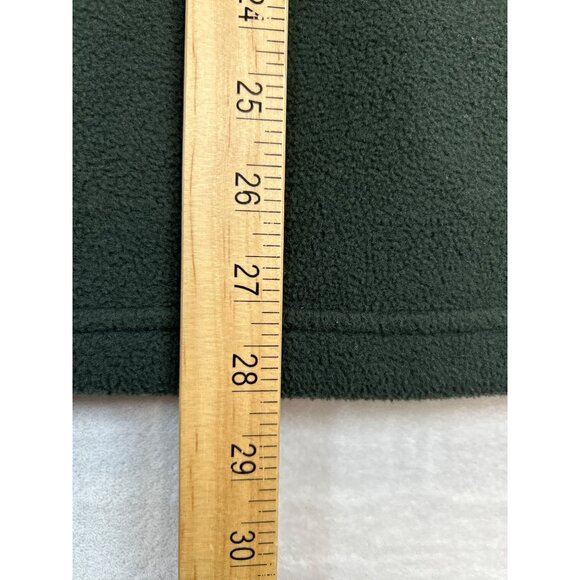 Izod Fleece Jacket‎ Mens Medium Green Full-Zip Adjustable Hem - Picture 7 of 7